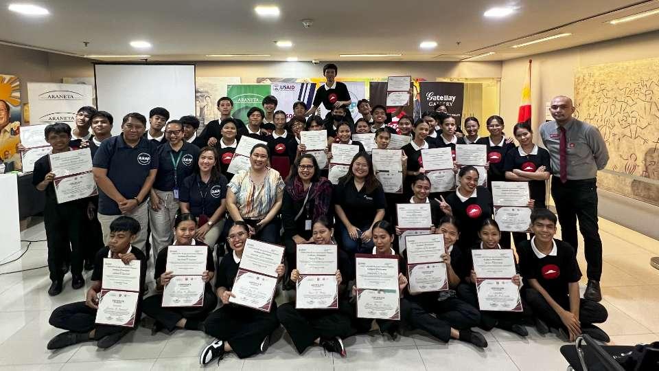 JAAF celebrates graduation of 38 scholars of USAID CATALYZE ASP x iLEAP